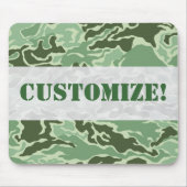 Tapis De Souris Conceptions vertes faites sur commande de (Devant)