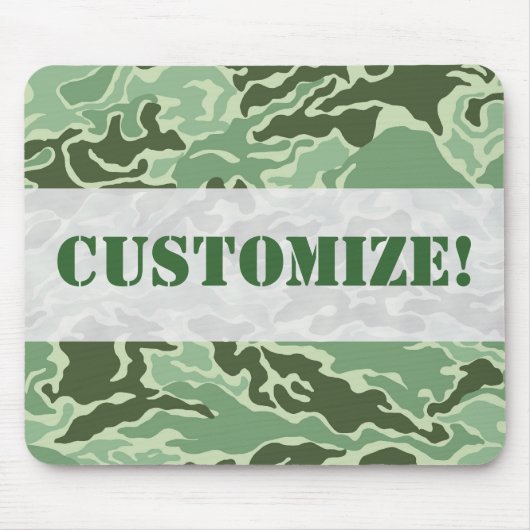 Tapis De Souris Conceptions vertes faites sur commande de (Devant)