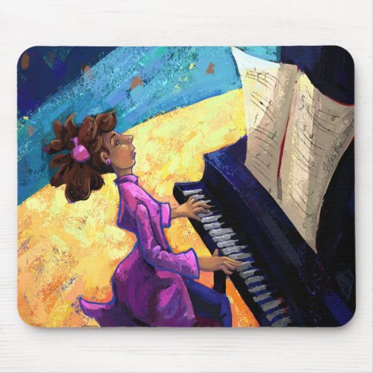 Tapis De Souris Concert de piano (Devant)