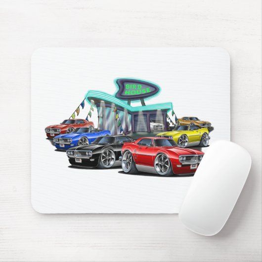 Tapis De Souris Concessionnaire automobile 1968 de Firebird (Avec souris)