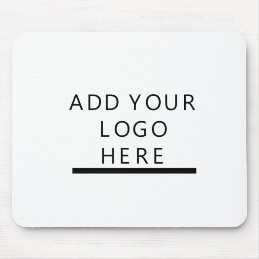 Tapis De Souris Concevez le logo en fonction du client (Devant)