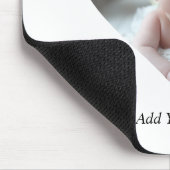 Tapis De Souris Concevez votre propre photo en forme de coeur uniq (Coin)