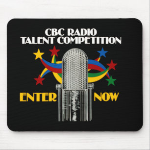 Tapis De Souris Concours CBC Radio Talent - promo