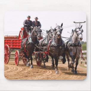Tapis De Souris concours hippique d'ébauche de l'Ohio de hillsbor