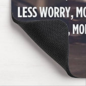 Tapis De Souris Condition féminine Mots inspirants - Plus d'action (Coin)