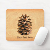 Tapis De Souris Cône de pin (Avec souris)