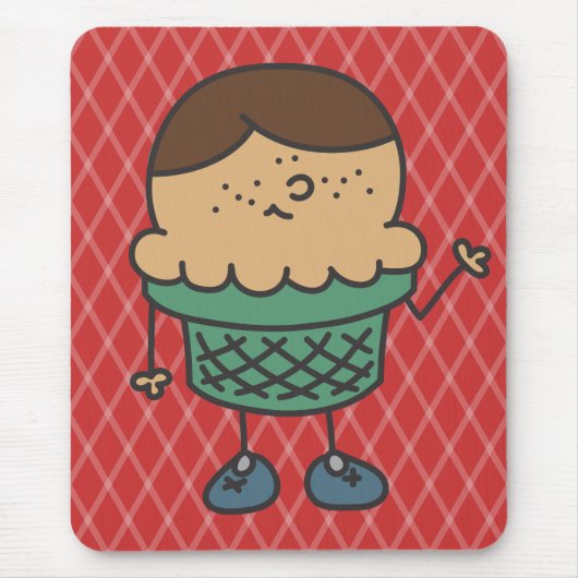 Tapis De Souris Cône Mousepad de Lil Itty Charles (Devant)