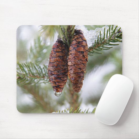 Tapis De Souris Cônes vitrés (Avec souris)