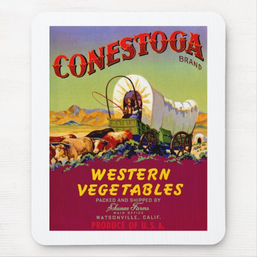 Tapis De Souris Conestoga Western Vegetables (Devant)