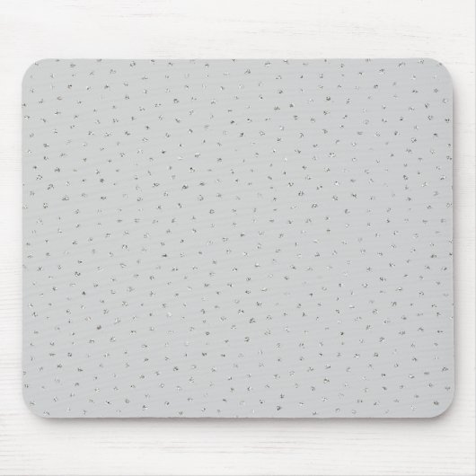Tapis De Souris Confettis Gris Argent (Devant)