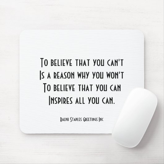 Tapis De Souris Confiance (Avec souris)