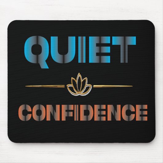 Tapis De Souris Confiance discrète (Devant)