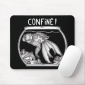 Tapis de souris Confiné (Avec souris)