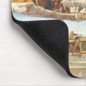 Tapis De Souris Conflit du Saint Sacrement, Raphael Sanzio (Coin)