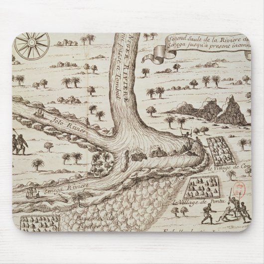 Tapis De Souris Confluent du Niger (Devant)