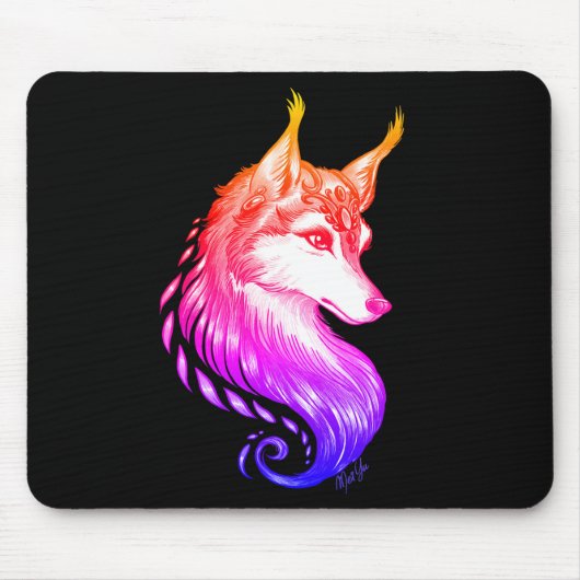 Tapis de souris confortable de coucher du soleil (Devant)