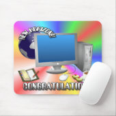 Tapis De Souris CONGRATS INFORMATIQUES ~ Mousepad (Avec souris)