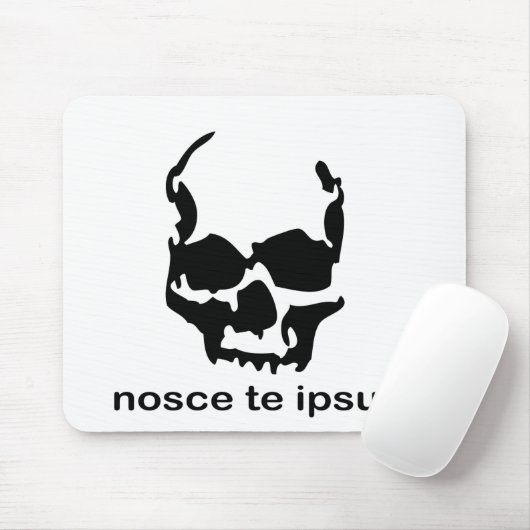 Tapis De Souris connaissez le thyself (Avec souris)