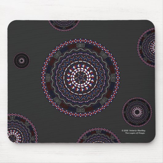 Tapis de souris Connected Independence Day (Devant)