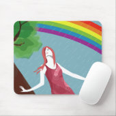 Tapis De Souris Connexion Rainbow (Avec souris)