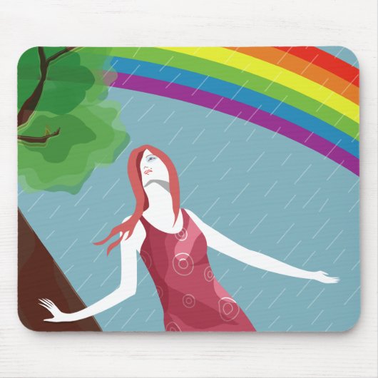 Tapis De Souris Connexion Rainbow (Devant)