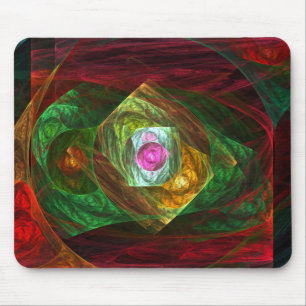 Tapis De Souris Connexions dynamiques Mousepad Art Abstrait