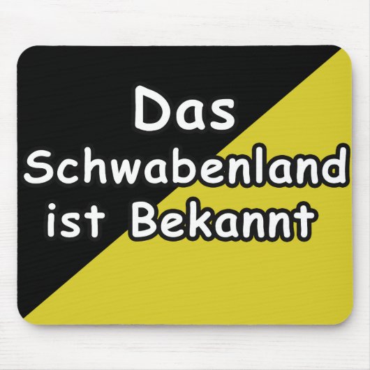 Tapis de souris connu de Schwäbisch (Devant)