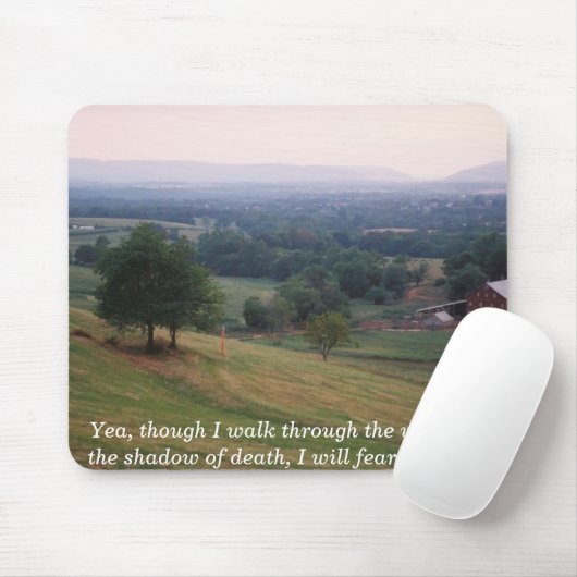 Tapis De Souris Conscience d'amylose - promenade par la vallée (Avec souris)