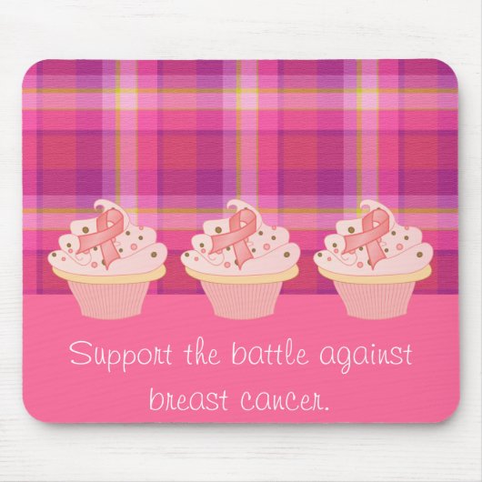 Tapis De Souris Conscience de cancer du sein (Devant)