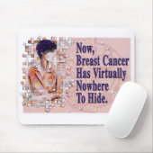 Tapis De Souris Conscience de cancer du sein (Avec souris)