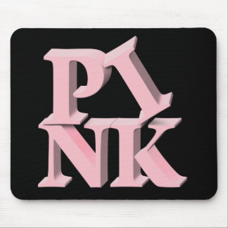 Tapis De Souris Conscience de cancer du sein de PinkonBlack