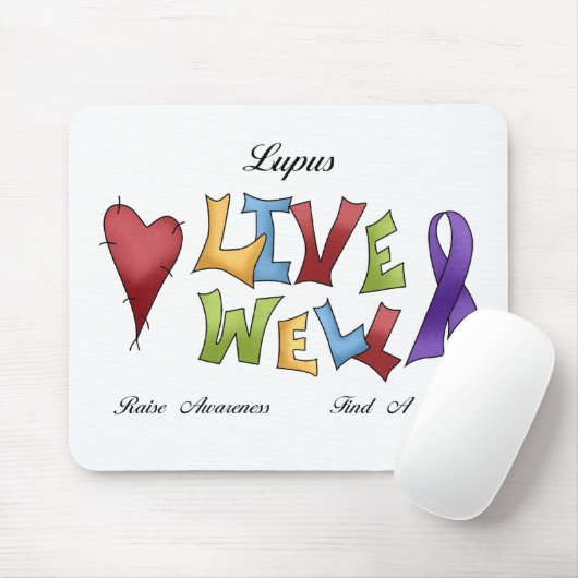 Tapis De Souris Conscience de lupus (Avec souris)