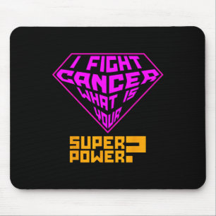 Tapis De Souris Conscience du Cancer - Je lutte contre le cancer,