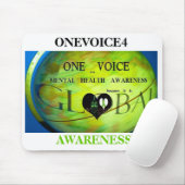 TAPIS DE SOURIS CONSCIENCE ONEVOICE4 (Avec souris)