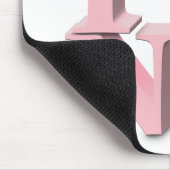 Tapis De Souris Conscience ROSE de cancer du sein (Coin)