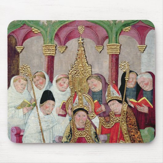 Tapis De Souris Consécration d'un évêque, école Valencian (Devant)