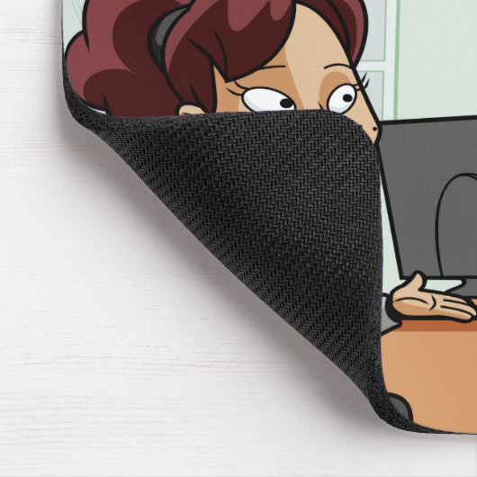 Tapis De Souris Conseil d'administration comptable Pun Mouse Pad (Coin)