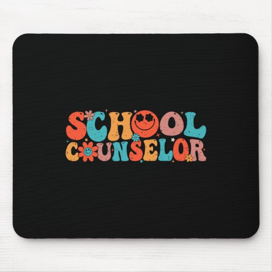Tapis De Souris Conseiller d'école Groovy Ck à l'école Enseignant (Devant)