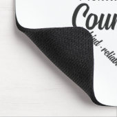 Tapis De Souris Conseiller en santé Langue du coeur Cloud 1 (Coin)