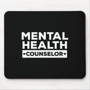Tapis De Souris Conseiller en santé mentale - Tenue de thérapeute
