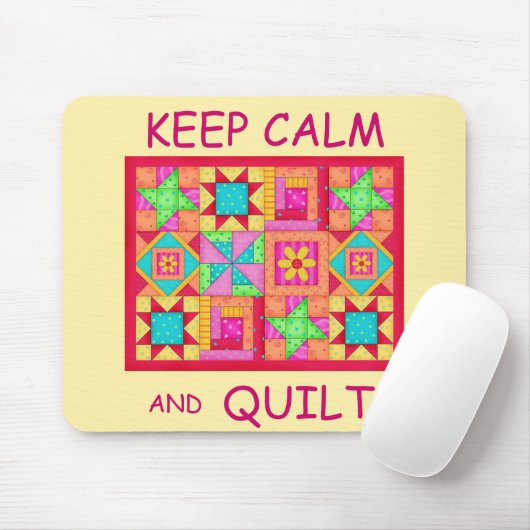 Tapis De Souris Conserver le calme et la surface composée à plusie (Avec souris)
