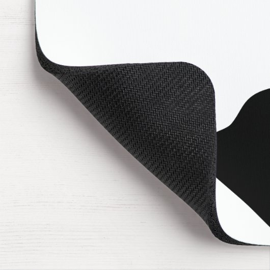 Tapis De Souris Conserver Noir Moderne En Simple (Coin)