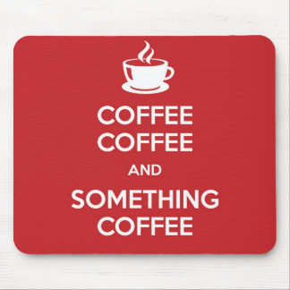 Tapis De Souris Conservez le café calme Mousepad