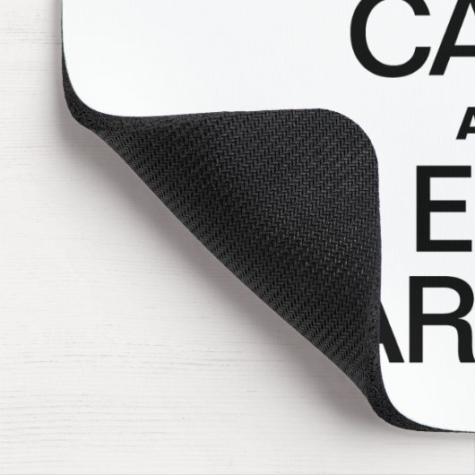 TAPIS DE SOURIS CONSERVEZ LE CALME ET MANGEZ DES CARROS (Coin)