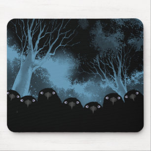 Tapis De Souris Consommation de la corneille Mousepad