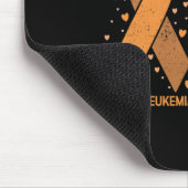 Tapis De Souris Constater Que Son Combat Est Mon Combat Leucémie (Coin)