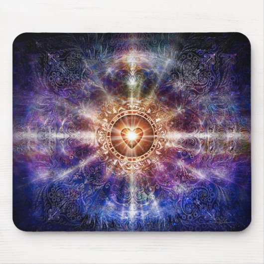 Tapis De Souris Constellation 2 de coeur (Devant)
