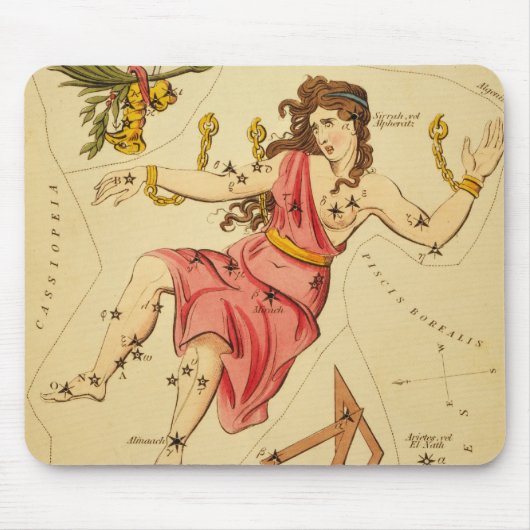Tapis De Souris Constellation d'Andromeda (Devant)
