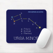 Tapis De Souris Constellation de l'hémisphère Nord Ursa mineure (Avec souris)