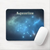 Tapis De Souris Constellation de Verseau (Avec souris)